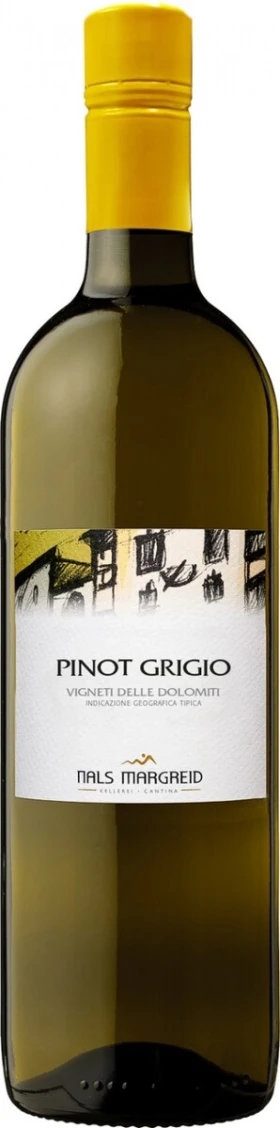 Вино Nals-Margreid, Pinot Grigio, Vigneti delle Dolomiti, 2015