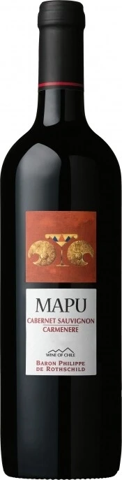 Вино Baron Philippe de Rothschild, "Mapu" Cabernet Sauvignon/Carmenere, 2012