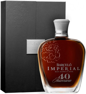 Ром Barcelo Imperial 40 Aniversario gift box 0.7 л
