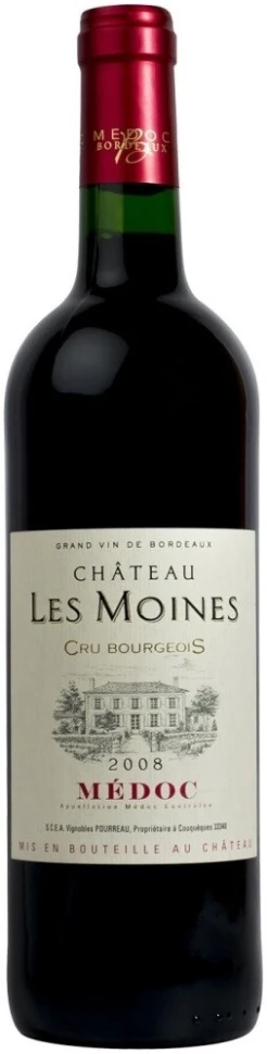 Вино Sichel, Chateau Les Moines, Medoc AOC, 2008