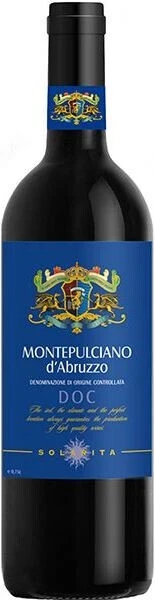 Вино Solarita Montepulciano d'Abruzzo DOC, 2019