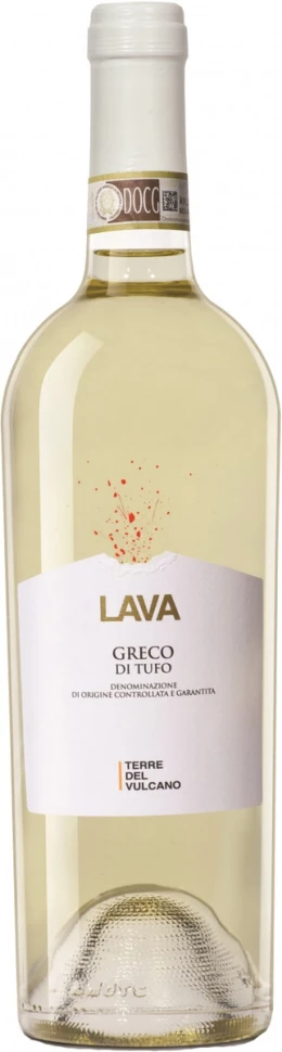Вино Terre del Vulcano, Lava Greco di Tufo DOCG, 2022