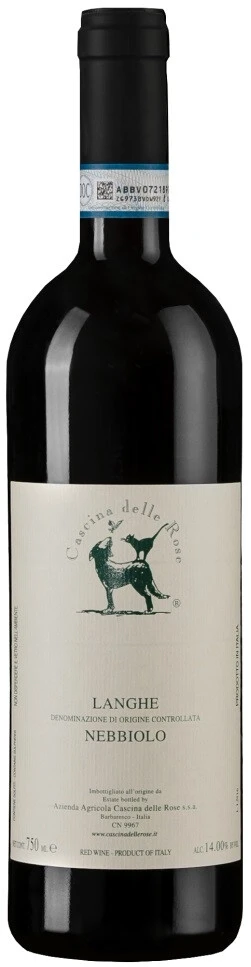 Вино Cascina delle Rose, Langhe Nebbiolo DOC, 2018