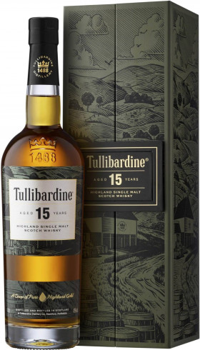 Виски Tullibardine 15 Years Old gift box 700 мл