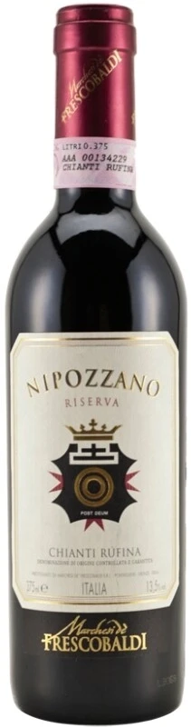 Вино Marchesi de Frescobaldi, Nipozzano Chianti Rufina Riserva DOCG, 2012, 375 мл