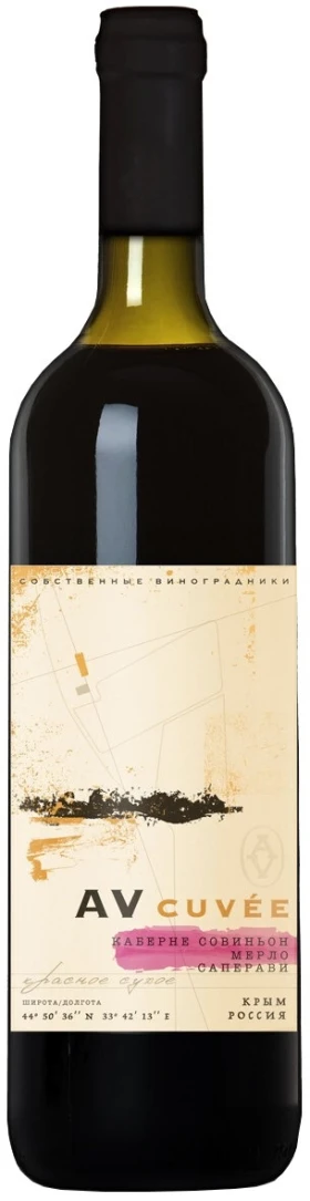 Вино AV cuvee Cabernet Sauvignon-Merlot-Saperavi, 2017