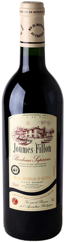 Вино Chateau Joumes-Fillon Rouge, Bordeaux AOC 2009