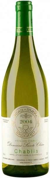 Вино Chablis AOC Vieilles Vignes 2004