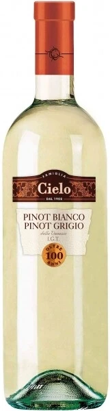 Вино Cielo e Terra, Pinot Bianco e Pinot Grigio IGT delle Venezie, 2012