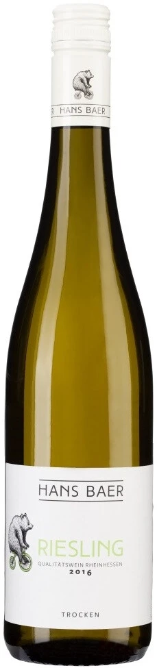 Вино Hans Baer, Riesling, 2016