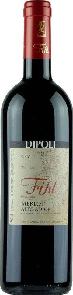 Вино Peter Dipoli, Fihl Merlot, Alto Adige DOC, 2016