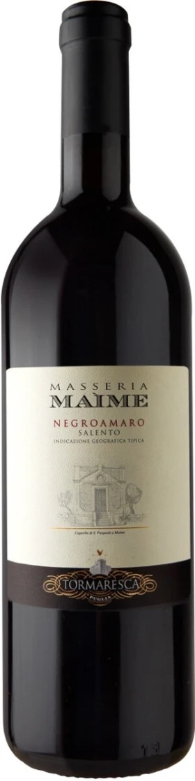 Вино Tormaresca, Masseria Maime Negroamaro, Salento IGT, 2015