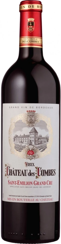 Вино Chateau Des Combes Grand Cru, Saint-Emilion AOC, 2010