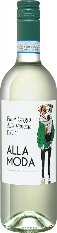 Вино Alla Moda Pinot Grigio delle Venezie DOC, 2023