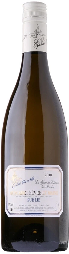 Вино Domaine Gadais Pere et Fils, Muscadet Sevre et Maine AOC 2010