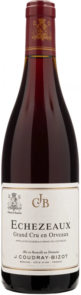 Вино J.Coudray-Bizot, Echezeaux Grand Cru En Orveaux AOC, 2009