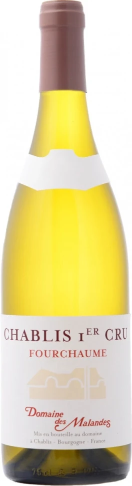 Вино Domaine des Malandes, Chablis Premier Cru Fourchaume AOC, 2021, 1.5 л