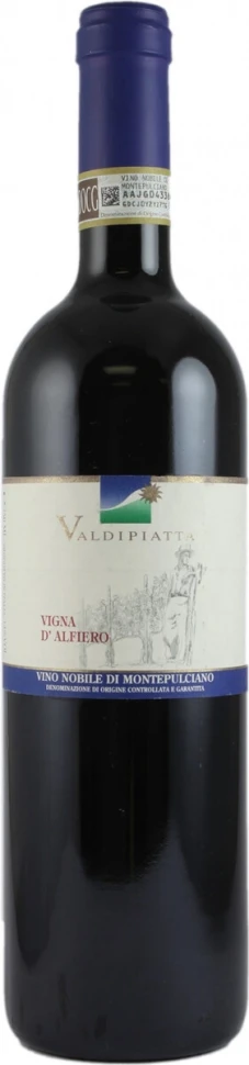 Вино Valdipiatta, Vigna d'Alfiero Vino Nobile di Montepulciano DOCG, 2015