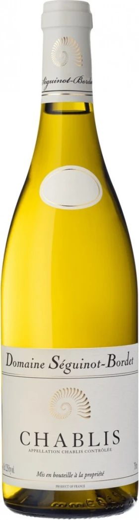 Вино Domaine Seguinot-Bordet, Chablis AOC, 2020