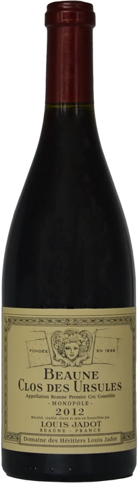 Вино Louis Jadot, Beaune Premier Cru Clos des Ursules AOC, 2012