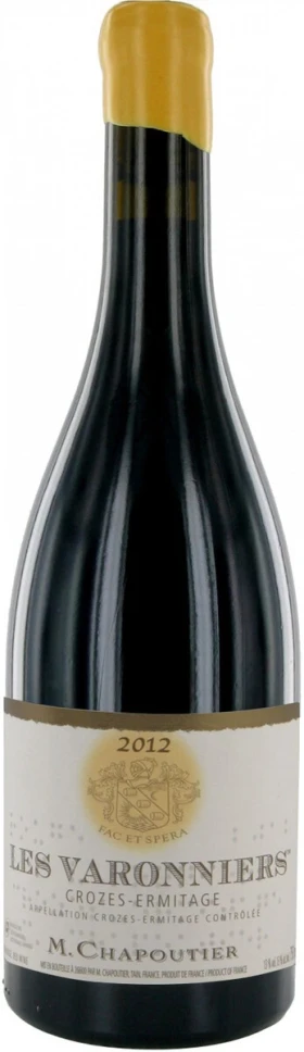 Вино M. Chapoutier, Crozes-Hermitage Les Varonniers AOC, 2012