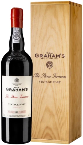 Портвейн Graham's, The Stone Terraces Vintage Port, 2017, wooden box