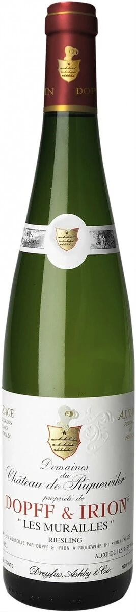 Вино Dopff &amp; Irion, Domaines du Chateu de Riquewihr, Les Murailles Riesling, Alsace AOC, 2012