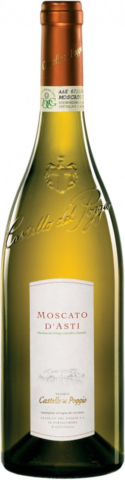 Игристое вино Castello del Poggio Moscato d Asti DOCG