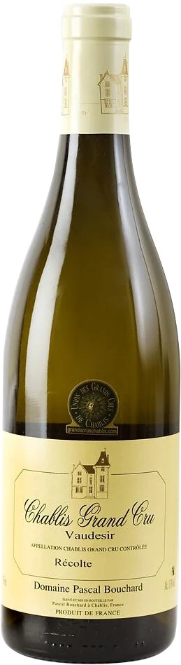 Вино Pascal Bouchard, Chablis Grand Cru Vaudesir 2005