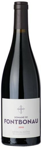 Вино Domaine de Fontbonau Cotes du Rhone AOC 2010