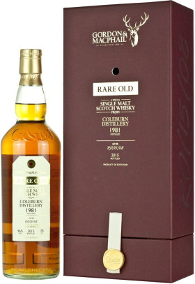 Виски Gordon &amp; MacPhail Rare Old from Coleburn Distillery 1981 gift box 700 мл
