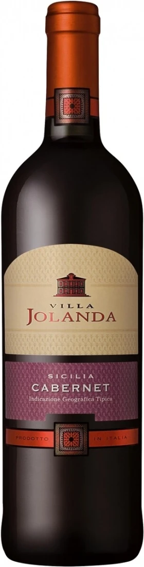 Вино "Villa Jolanda" Cabernet, Sicilia IGT