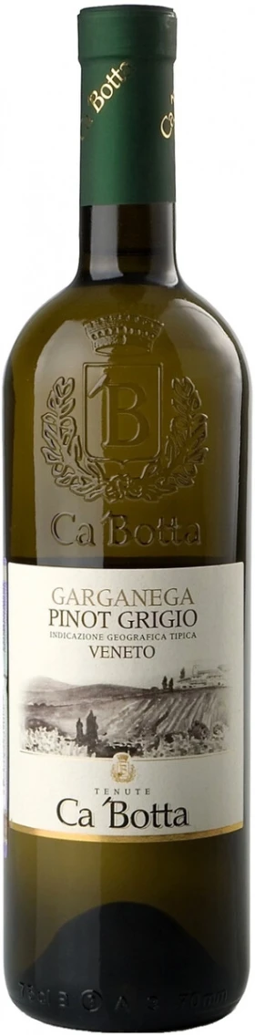 Вино Ca'Botta, Garganega Pinot Grigio, Veneto IGT, 2012