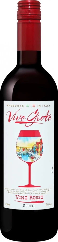 Вино Caviro, "Vivo Greto" Rosso Secco