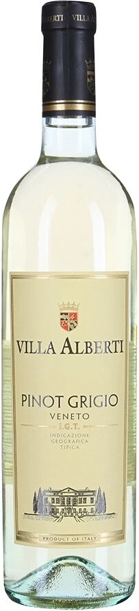 Вино Cantina di Soave, "Villa Alberti" Pinot Grigio, Veneto IGT, 2017