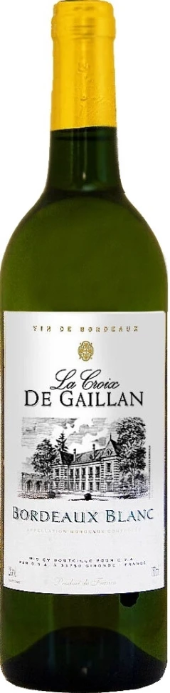 Вино La Croix de Gaillan Blanc Sec, Bordeaux АОC