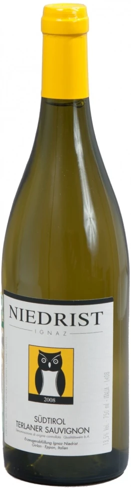Вино Niedrist, Terlaner Sauvignon, Sudtirol DOC, 2008