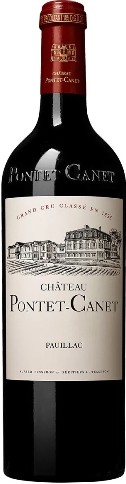 Вино Chateau Pontet-Canet, Pauillac AOC 5-me Grand Cru Classe, 1980