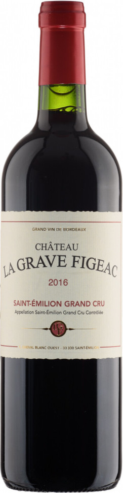 Вино Chateau La Grave Figeac Saint Emilion Grand Cru AOC 2016