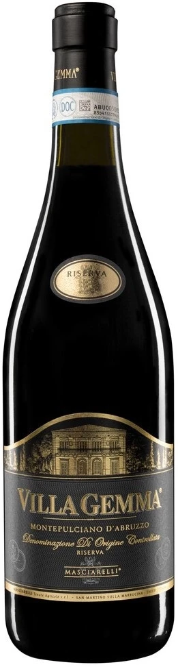 Вино Masciarelli, Villa Gemma Montepulciano d'Abruzzo DOC Riserva, 2017
