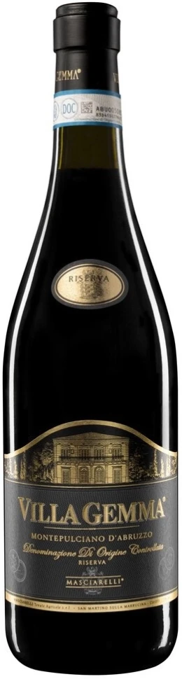 Вино Masciarelli, Villa Gemma Montepulciano d'Abruzzo DOC Riserva, 2017