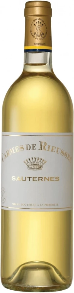 Вино Carmes de Rieussec, Sauternes AOC, 2019