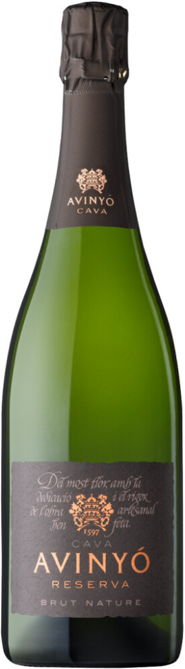 Игристое вино Cava Avinyo Brut Nature Reserva 2012