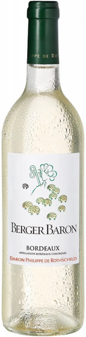 Вино Baron Philippe de Rothschild, "Berger Baron" Blanc, Bordeaux AOC