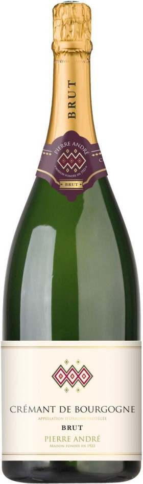 Игристое вино Pierre Andre Cremant de Bourgogne AOP Brut 15 л