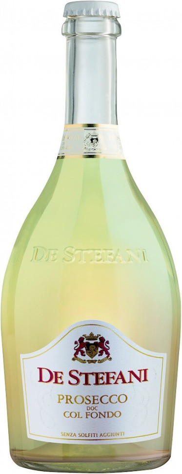 Игристое вино De Stefani Prosecco DOC Col Fondo 2019