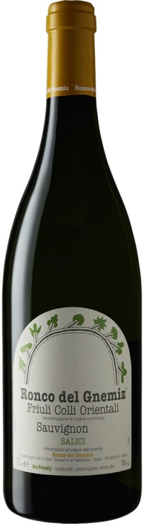 Вино Ronco Del Gnemiz, Sauvignon Salici, Colli Orientali del Friuli DOC, 2018