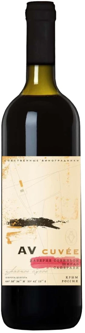 Вино AV cuvee Cabernet Sauvignon-Shiraz-Saperavi, 2018