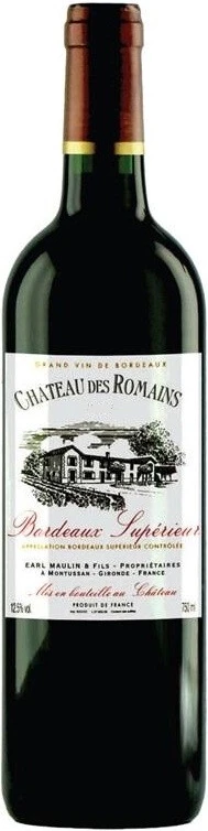 Вино Chateau des Romains, Bordeaux Superieur AOC, 2018