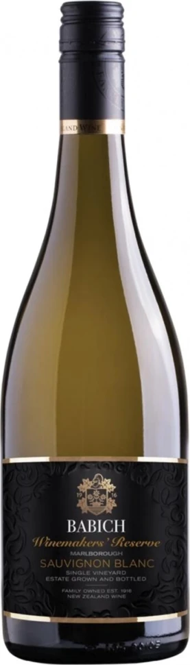Вино Babich Wines, Winemakers' Reserve Sauvignon Blanc, Marlborough, 2019